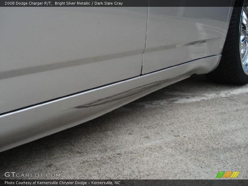 Bright Silver Metallic / Dark Slate Gray 2008 Dodge Charger R/T