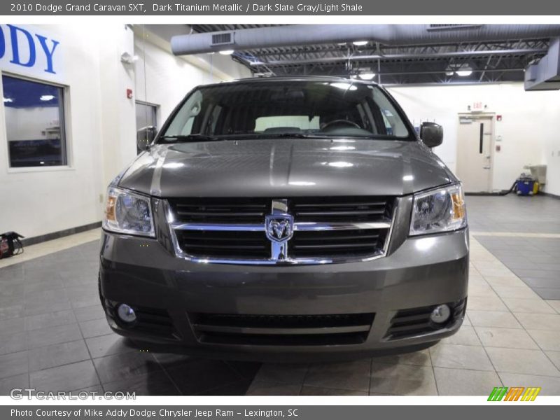Dark Titanium Metallic / Dark Slate Gray/Light Shale 2010 Dodge Grand Caravan SXT