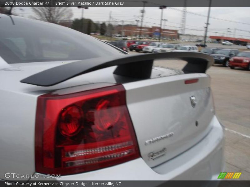 Bright Silver Metallic / Dark Slate Gray 2008 Dodge Charger R/T