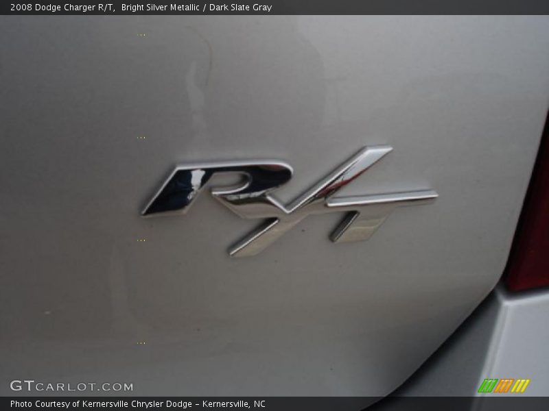 Bright Silver Metallic / Dark Slate Gray 2008 Dodge Charger R/T