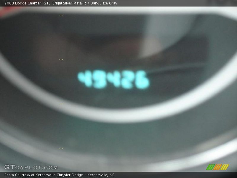 Bright Silver Metallic / Dark Slate Gray 2008 Dodge Charger R/T
