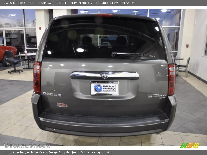 Dark Titanium Metallic / Dark Slate Gray/Light Shale 2010 Dodge Grand Caravan SXT