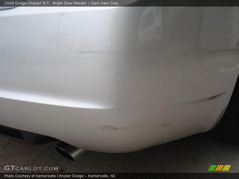 Bright Silver Metallic / Dark Slate Gray 2008 Dodge Charger R/T