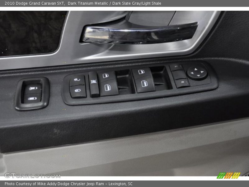 Dark Titanium Metallic / Dark Slate Gray/Light Shale 2010 Dodge Grand Caravan SXT