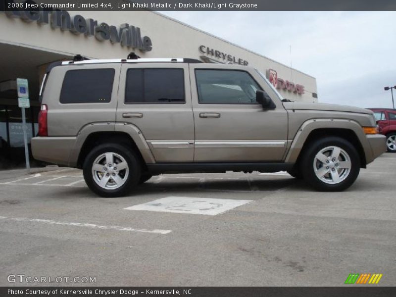 Light Khaki Metallic / Dark Khaki/Light Graystone 2006 Jeep Commander Limited 4x4