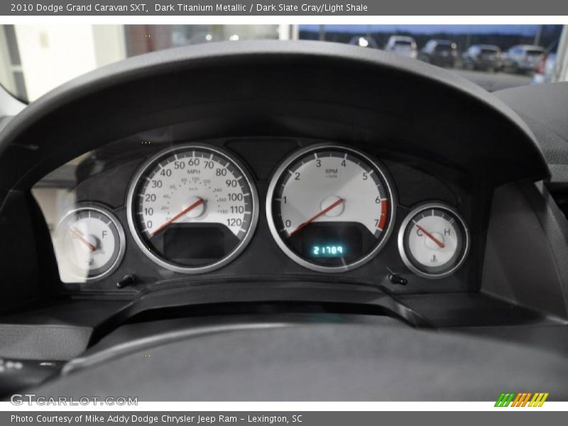 Dark Titanium Metallic / Dark Slate Gray/Light Shale 2010 Dodge Grand Caravan SXT