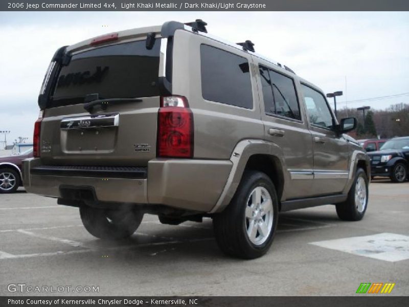Light Khaki Metallic / Dark Khaki/Light Graystone 2006 Jeep Commander Limited 4x4