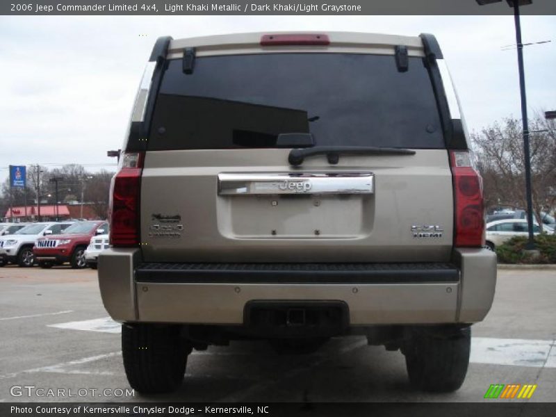 Light Khaki Metallic / Dark Khaki/Light Graystone 2006 Jeep Commander Limited 4x4