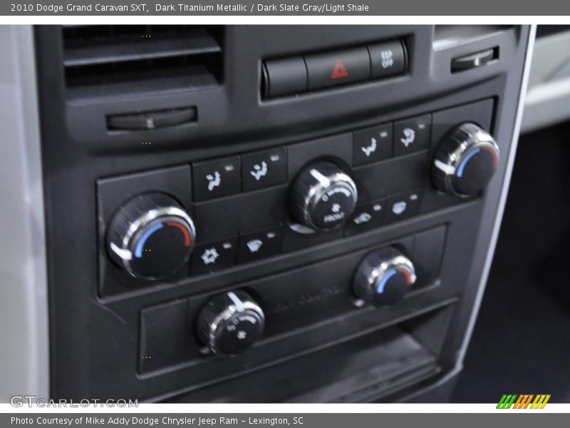 Dark Titanium Metallic / Dark Slate Gray/Light Shale 2010 Dodge Grand Caravan SXT