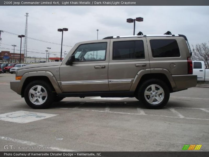Light Khaki Metallic / Dark Khaki/Light Graystone 2006 Jeep Commander Limited 4x4