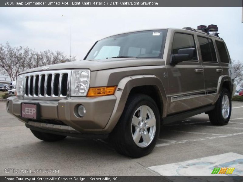 Light Khaki Metallic / Dark Khaki/Light Graystone 2006 Jeep Commander Limited 4x4
