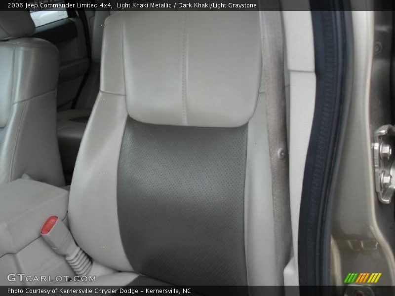 Light Khaki Metallic / Dark Khaki/Light Graystone 2006 Jeep Commander Limited 4x4