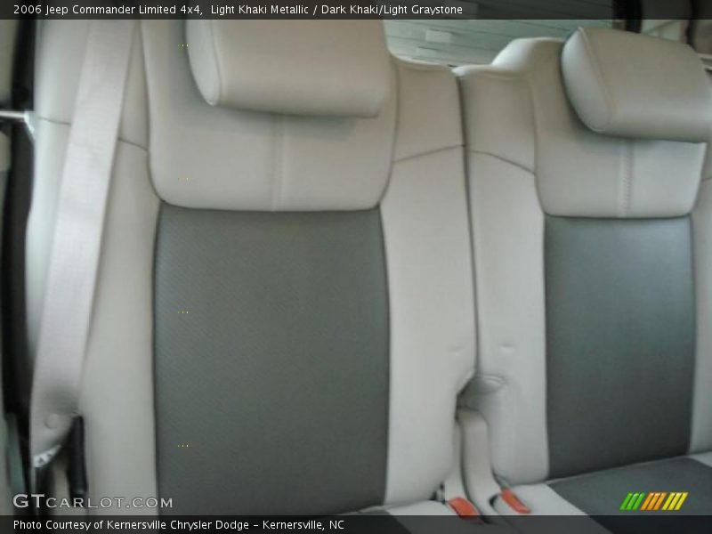 Light Khaki Metallic / Dark Khaki/Light Graystone 2006 Jeep Commander Limited 4x4