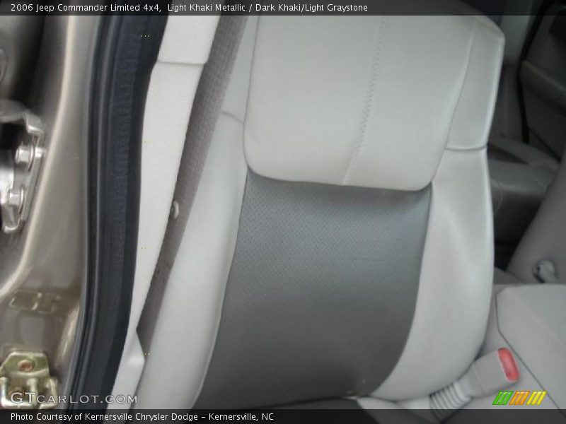 Light Khaki Metallic / Dark Khaki/Light Graystone 2006 Jeep Commander Limited 4x4