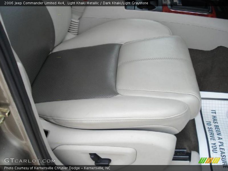 Light Khaki Metallic / Dark Khaki/Light Graystone 2006 Jeep Commander Limited 4x4