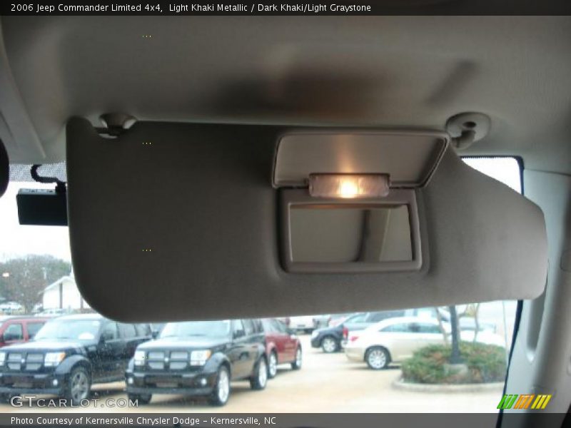Light Khaki Metallic / Dark Khaki/Light Graystone 2006 Jeep Commander Limited 4x4
