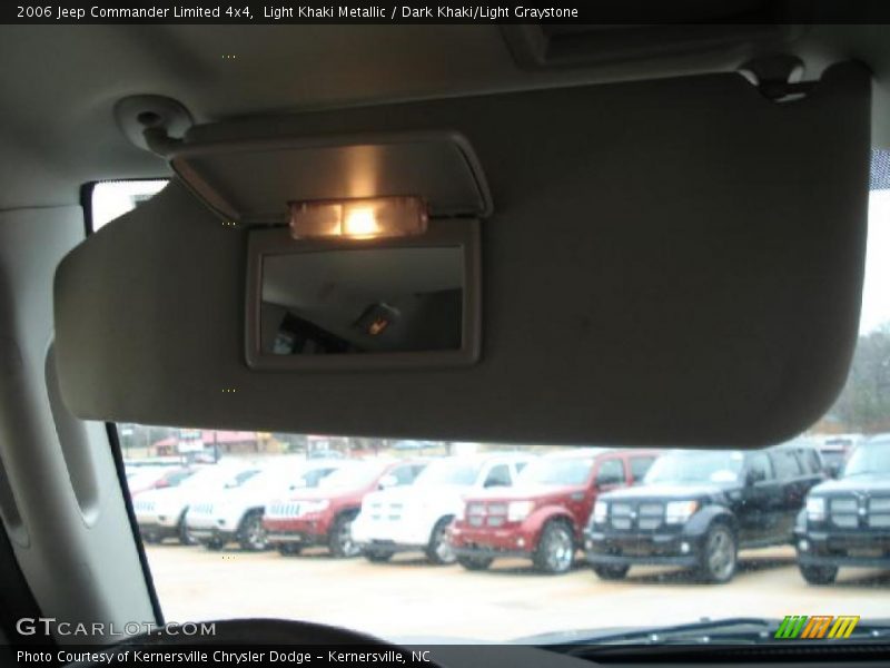 Light Khaki Metallic / Dark Khaki/Light Graystone 2006 Jeep Commander Limited 4x4