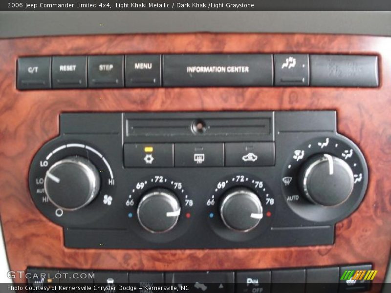 Light Khaki Metallic / Dark Khaki/Light Graystone 2006 Jeep Commander Limited 4x4