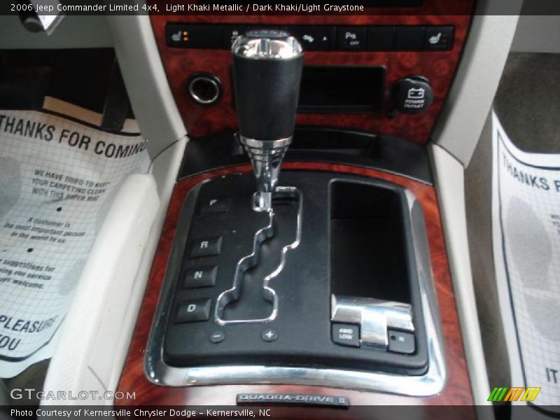 Light Khaki Metallic / Dark Khaki/Light Graystone 2006 Jeep Commander Limited 4x4