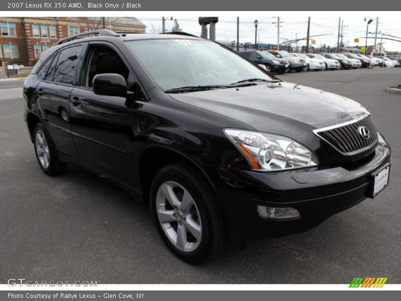 Black Onyx / Black 2007 Lexus RX 350 AWD