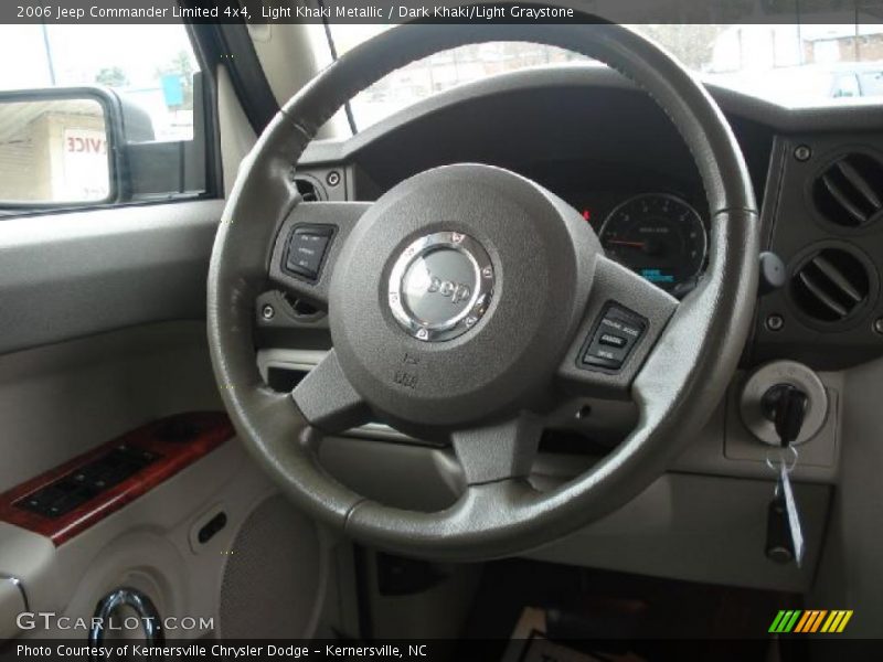 Light Khaki Metallic / Dark Khaki/Light Graystone 2006 Jeep Commander Limited 4x4
