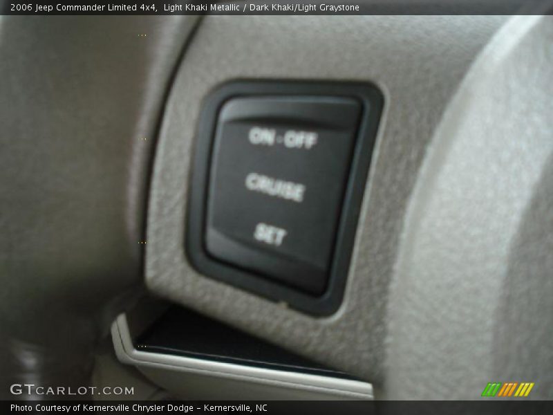 Light Khaki Metallic / Dark Khaki/Light Graystone 2006 Jeep Commander Limited 4x4