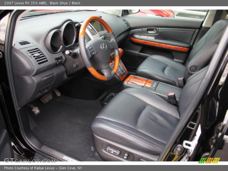 Black Onyx / Black 2007 Lexus RX 350 AWD