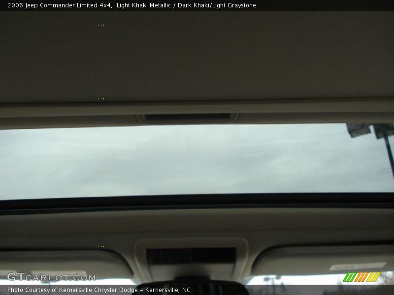 Light Khaki Metallic / Dark Khaki/Light Graystone 2006 Jeep Commander Limited 4x4