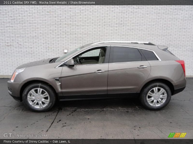 Mocha Steel Metallic / Shale/Brownstone 2011 Cadillac SRX FWD