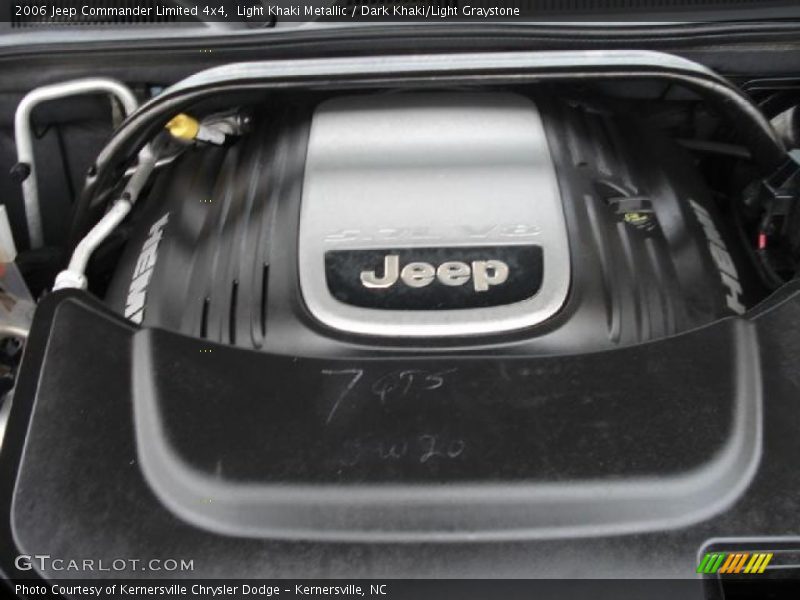 Light Khaki Metallic / Dark Khaki/Light Graystone 2006 Jeep Commander Limited 4x4