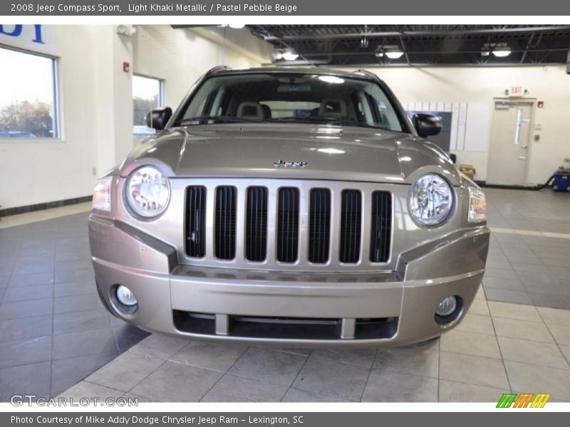 Light Khaki Metallic / Pastel Pebble Beige 2008 Jeep Compass Sport