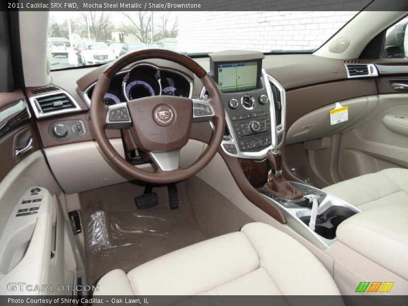 Mocha Steel Metallic / Shale/Brownstone 2011 Cadillac SRX FWD