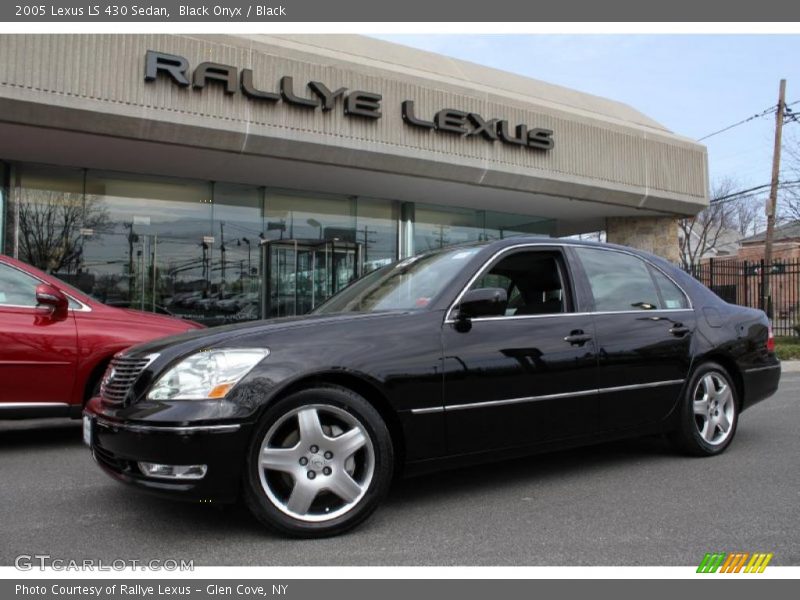 Black Onyx / Black 2005 Lexus LS 430 Sedan