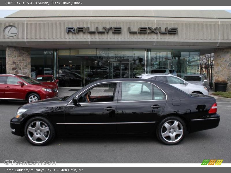 Black Onyx / Black 2005 Lexus LS 430 Sedan