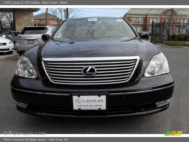 Black Onyx / Black 2005 Lexus LS 430 Sedan