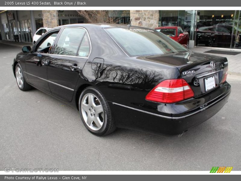 Black Onyx / Black 2005 Lexus LS 430 Sedan