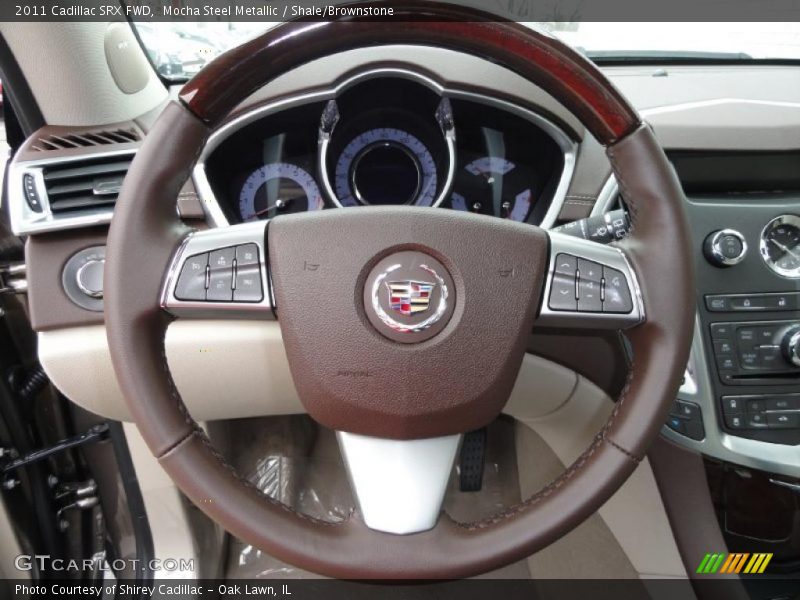 Mocha Steel Metallic / Shale/Brownstone 2011 Cadillac SRX FWD