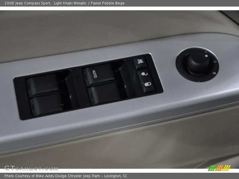Light Khaki Metallic / Pastel Pebble Beige 2008 Jeep Compass Sport