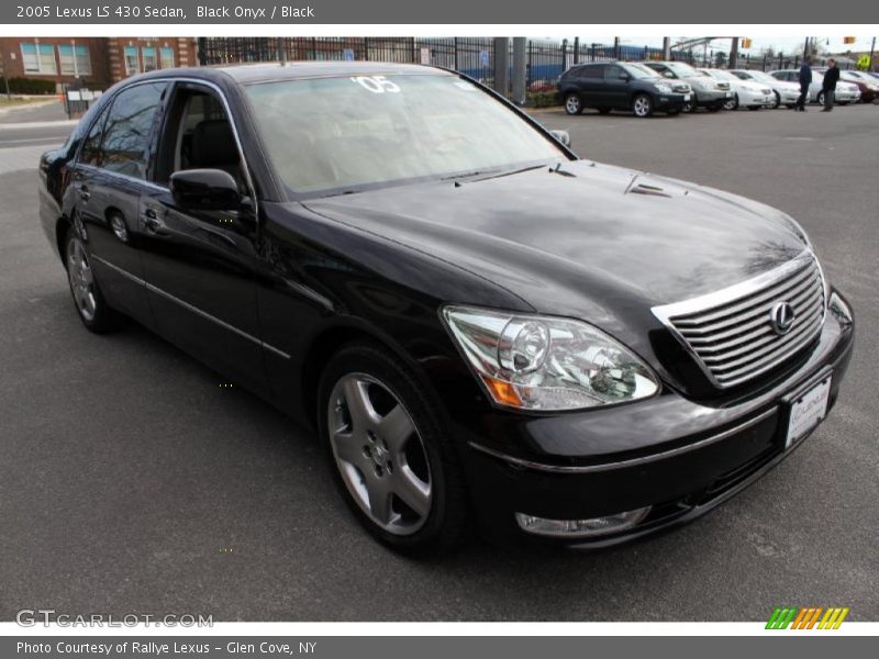 Black Onyx / Black 2005 Lexus LS 430 Sedan