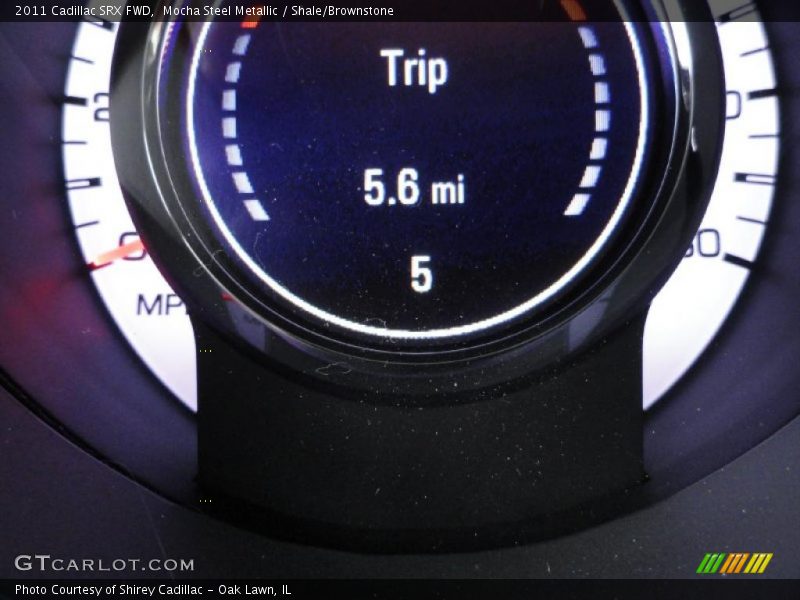 Mocha Steel Metallic / Shale/Brownstone 2011 Cadillac SRX FWD