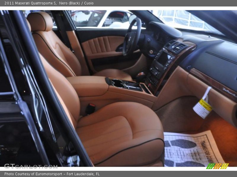 Nero (Black) / Cuoio 2011 Maserati Quattroporte S