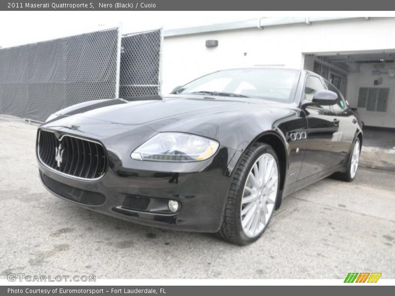 Nero (Black) / Cuoio 2011 Maserati Quattroporte S