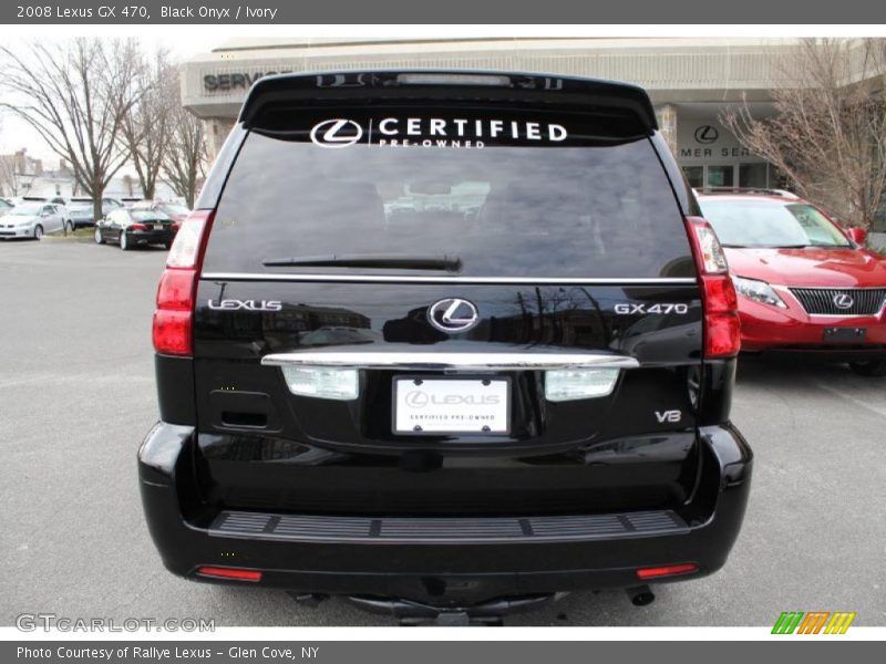 Black Onyx / Ivory 2008 Lexus GX 470