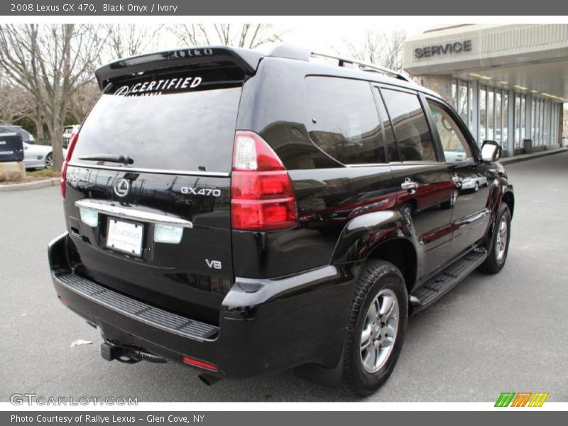 Black Onyx / Ivory 2008 Lexus GX 470