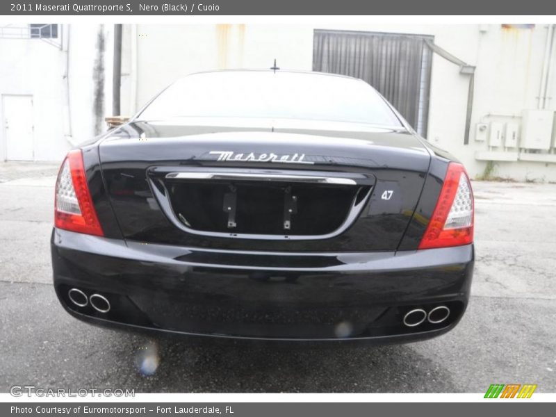 Nero (Black) / Cuoio 2011 Maserati Quattroporte S