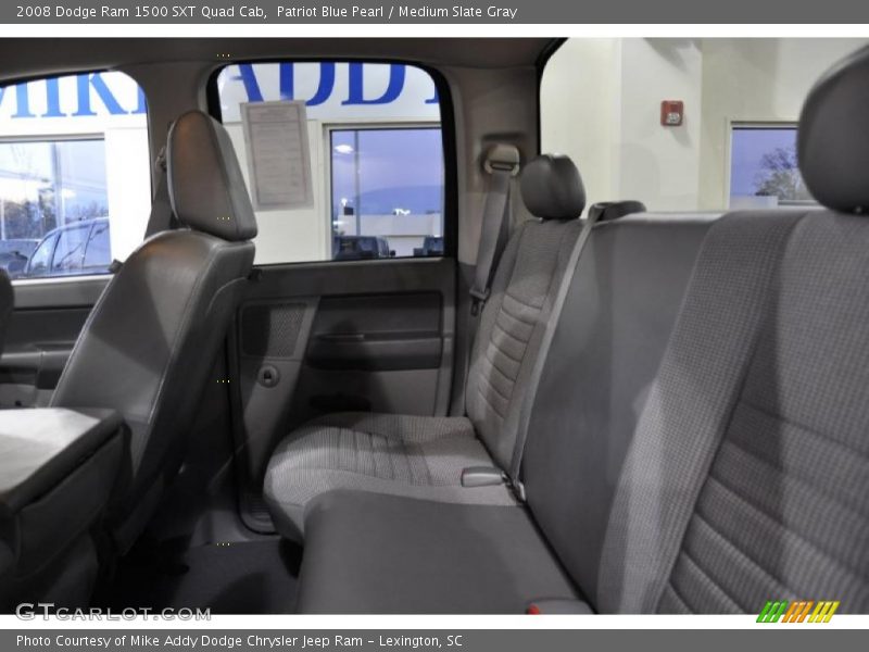 Patriot Blue Pearl / Medium Slate Gray 2008 Dodge Ram 1500 SXT Quad Cab
