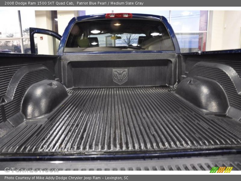 Patriot Blue Pearl / Medium Slate Gray 2008 Dodge Ram 1500 SXT Quad Cab