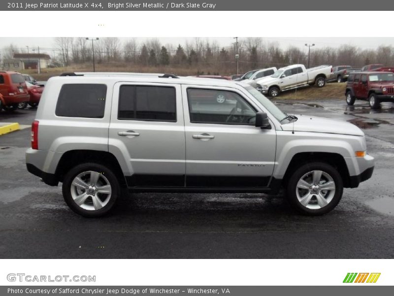  2011 Patriot Latitude X 4x4 Bright Silver Metallic