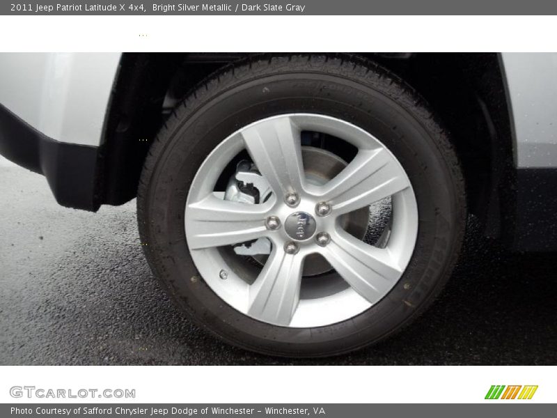  2011 Patriot Latitude X 4x4 Wheel