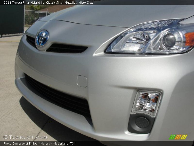  2011 Prius Hybrid III Classic Silver Metallic